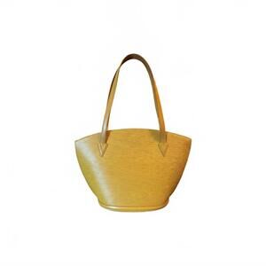 Louis Vuitton Yellow Epi Leather Tote Shoulder Bag